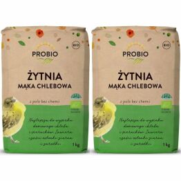2 x Mąka Żytnia Chlebowa BIO 1 kg - Probio