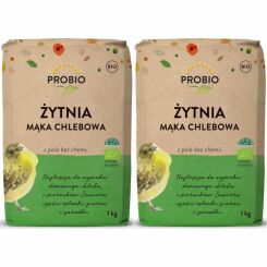 2 x Mąka Żytnia Chlebowa BIO 1 kg - Probio
