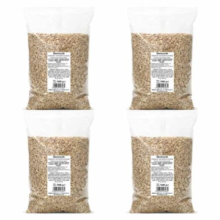 4 x Słonecznik Łuskany 1 kg - Bakalland
