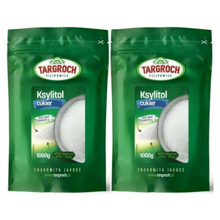 Zestaw 2 x Ksylitol Danisco Fiński 1 kg Targroch