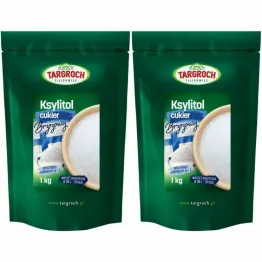 Zestaw 2 x Ksylitol Fiński Danisco (Cukier Brzozowy) 1 kg - Targroch