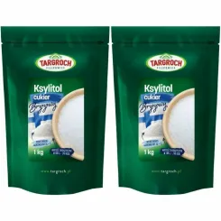 Zestaw 2 x Ksylitol Fiński Danisco (Cukier Brzozowy) 1 kg - Targroch