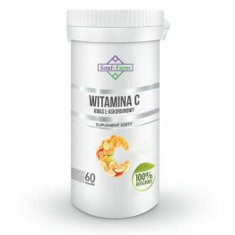 Witamina C Kwas L-Askorbinowy 1000 mg 60 Kapsułek - Soul Farm ( Ascorbic Acid )