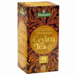 Herbata Czarna z Cynamonem Cinnamon Tea 37,5 g (25 x 1,5 g) - STASSEN