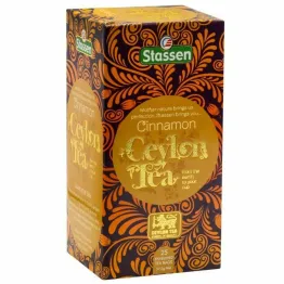 Herbata Czarna z Cynamonem Cinnamon Tea 37,5 g (25 x 1,5 g) - STASSEN
