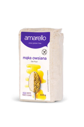 Mąka Owsiana Bezglutenowa 500g Amarello