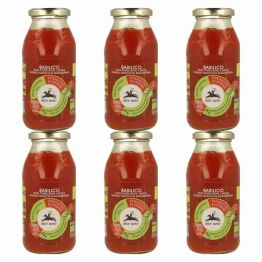 6 x Sos Pomidorowy Z Bazylią Bio 500 G Alce Nero