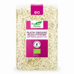 Płatki Owsiane Bezglutenowe Bio 1 kg - Bio Planet
