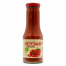Ekologiczny Ketchup Pomidorowy Pikantny 300 g - Dary Natury