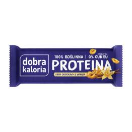 Baton Proteina Krem Orzechowy & Wanilia 45 g Dobra Kaloria