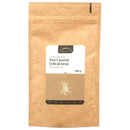 Koci Pazur Kora Mielona (Vilcacora) 100 g - Nanga