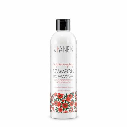 Regenerujący Szampon do Włosów Blond, Farbowanych i Rozjaśnianych 300 ml - Vianek (data: 28.02.2025)