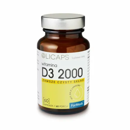 OLICAPS D3 2000 60 Kapsułek - Formeds