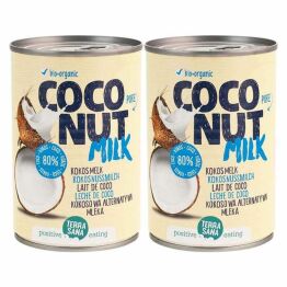 Zestaw 2 x Napój Kokosowy Coconut Milk Bio 400 ml Terrasana