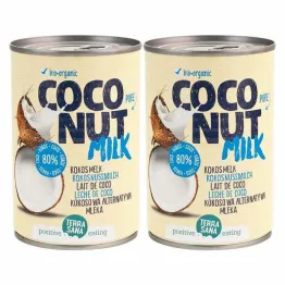Zestaw 2 x Napój Kokosowy Coconut Milk Bio 400 ml Terrasana 