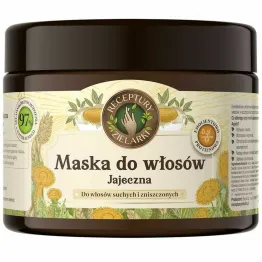 Maska do Włosów Jajeczna 300 ml - Receptury Zielarki