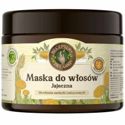Maska do Włosów Jajeczna 300 ml - Receptury Zielarki