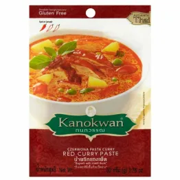 Czerwona Pasta Curry Bezglutenowa 50 g - Kanokwan