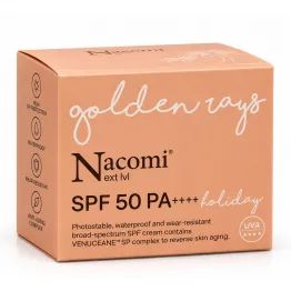 Krem do Twarzy Przeciwzmarszczkowy SPF 50 PA++++ 50 ml - Nacomi Next Level