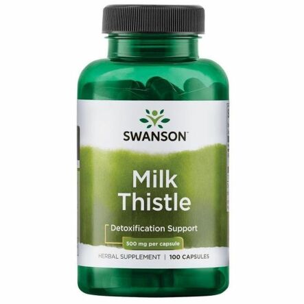 SWANSON Full Spectrum Milk Thistle 500 mg 100 Kapsułek