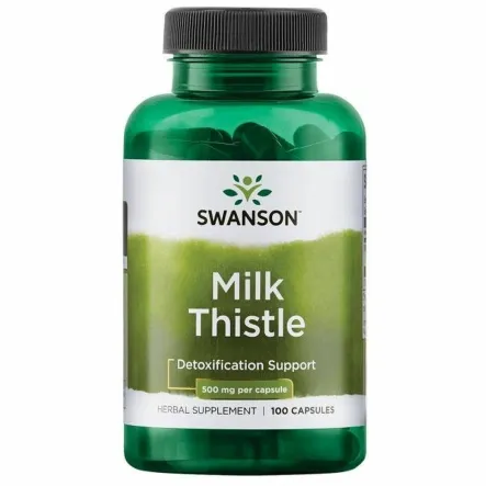 SWANSON Full Spectrum Milk Thistle 500 mg 100 Kapsułek