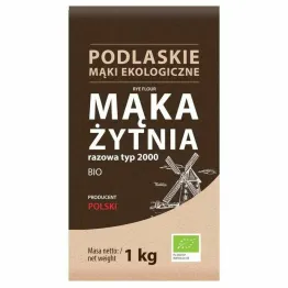 Mąka Żytnia Razowa Typ 2000 BIO 1 kg - BioLife