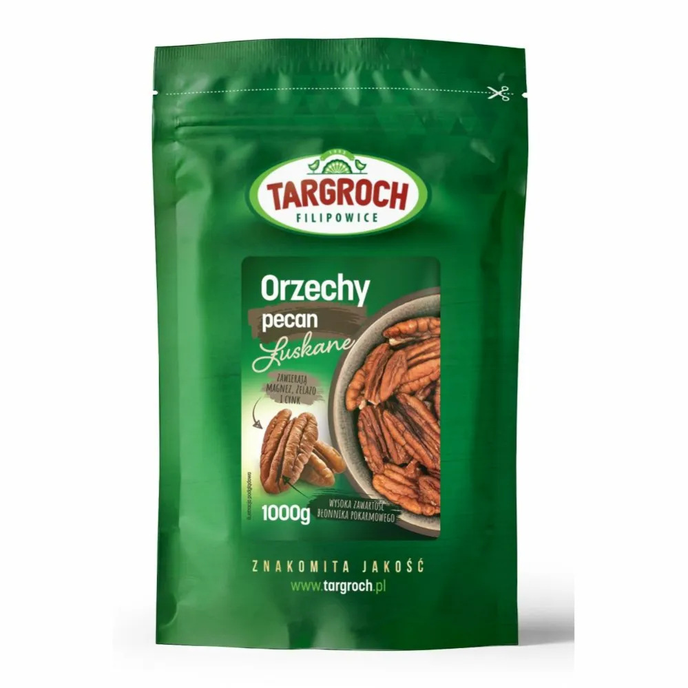 Orzechy Pecan Łuskane 1 kg Targroch