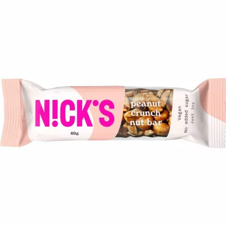 Baton z Orzeszkami Ziemnymi i Czekoladą 40 g - Nicks