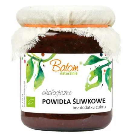 Powidła ze Śliwki  Bio 270 g Batom