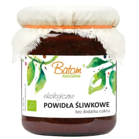 Powidła ze Śliwki  Bio 270 g Batom