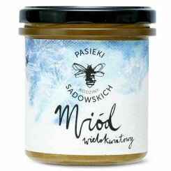 Miód Nektarowy Wielokwiatowy 450 g - Pasieki Sadowskich