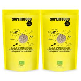 2 x Kakao Sproszkowane Surowe Nieodtłuszczone Bio 400 g - Bio Planet