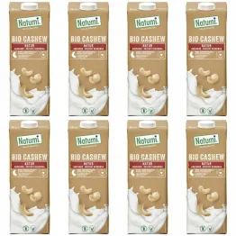 8 x Napój z Orzechów Nerkowca Bez Dodatku Cukru Bio 1 L - Natumi