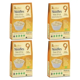 Zestaw 4 x Makaron Konjac Noodle Thai Style Bezglutenowy Bio 385 g (300 g) - Better Than Noodles
