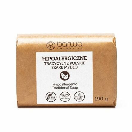 Tradycyjne Polskie Szare Mydło 190 g - Barwa