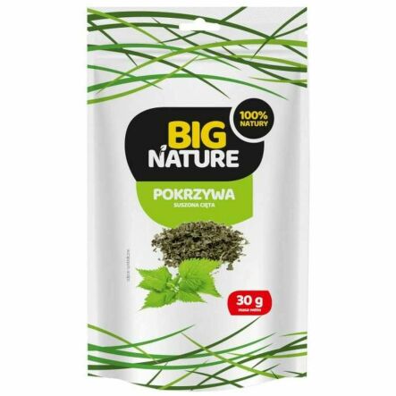 Pokrzywa Suszona Cięta 30 g - Big Nature