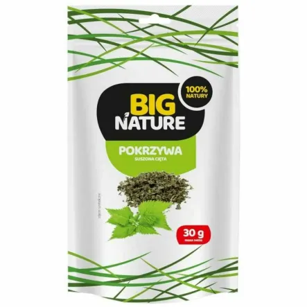 Pokrzywa Suszona Cięta 30 g - Big Nature