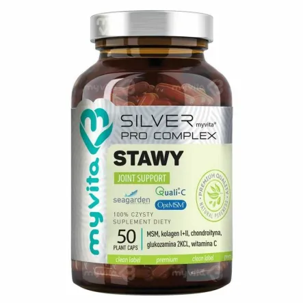 Stawy Joint Support 50 Kapsułek - MyVita SILVER PRO COMPLEX