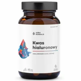 Kwas Hialuronowy 200 mg 60 Kapsułek - Aura Herbals