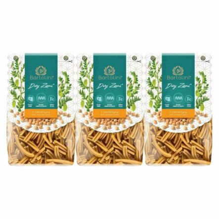 3 x Makaron z Ciecierzycy Warkocz 250 g - Bartolini