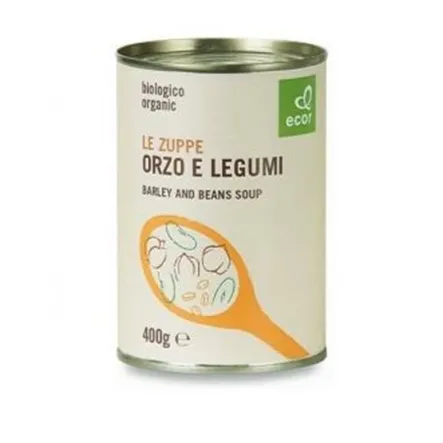 Zupa Z Warzyw Strączkowych I Jęczmienia Bio 400 g Ecor