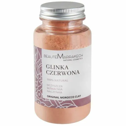 Czerwona Glinka w Pudrze Cera Naczynkowa 150 ml - Beaute Marrakech