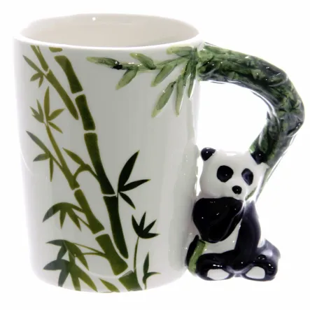 Ceramiczny Kubek z Nadrukiem Panda Seria Natura Puckator