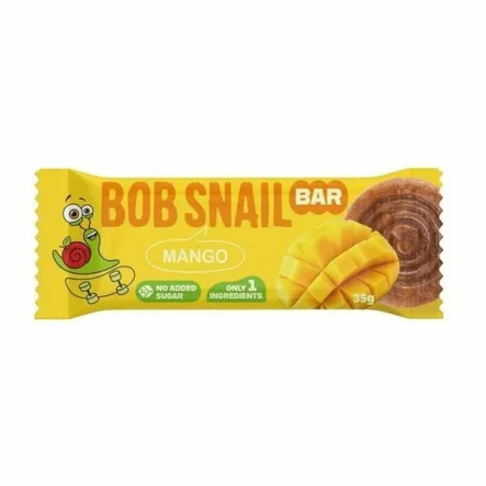 Baton Mango Bez Dodatku Cukru 35 g - Bob Snail
