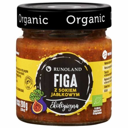Figa z Sokiem Jabłkowym BIO 200 g - RUNOLAND