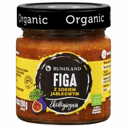 Figa z Sokiem Jabłkowym BIO 200 g - RUNOLAND