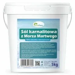 Sól Karnalitowa z Morza Martwego Naturalna Nieoczyszczona 5 kg - Vitafarm