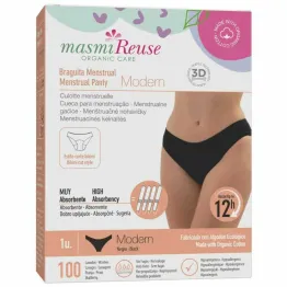 Majtki Menstruacyjne MODERN (Niski Stan) Rozmiar M 1 Sztuka - Masmi Reuse