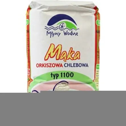 Mąka Orkisz Chlebowa Nadbużańska Typ 1100 Bio 1 kg Młyny Wodne
