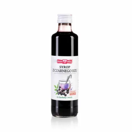 Syrop z Czarnego Bzu 315 g (250 ml) - Polska Róża